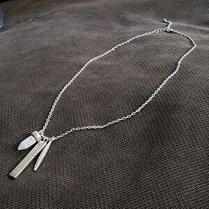 Universal Thread Howlite Peace-Tranquility-Mindfulness 18 Inch Necklace